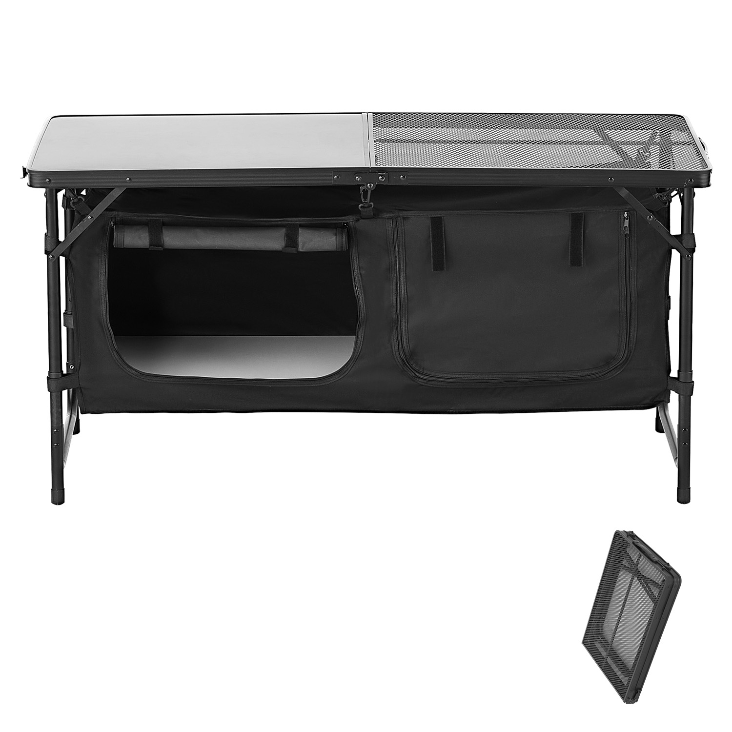 Camping Cooking Organizer - VEVOR Camping Küchentisch klappbarer Kochtisch Outdoor,