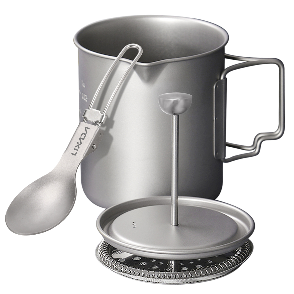 Lixada 750ml titan kaffeetasse – Camping Hiking Cooking Bewertung und Preis