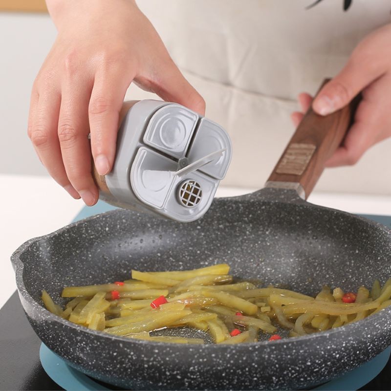 4-in-1 transparentes Gewürzspe – Camping Cooking Container Bewertung und Preis